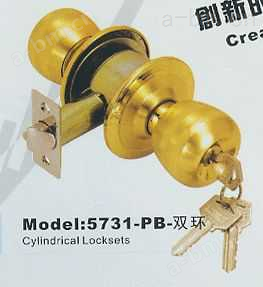 门锁5731-PB-双环